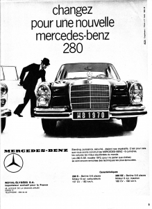 mercedes 280 pub