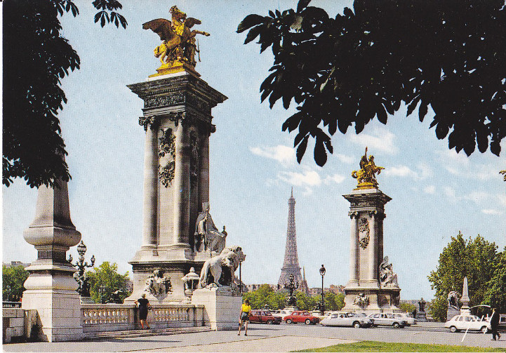 Pont Alexandre III Tour Eiffel