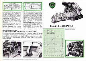 Lancia Flavia Pininfarina brochure