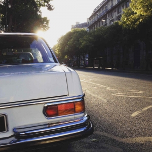 Mercedes 280 SE Paris Hotel de ville