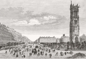 La Tour Saint Jacques en 1866