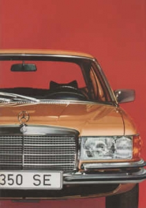 Mercedes classe S w116 brochure