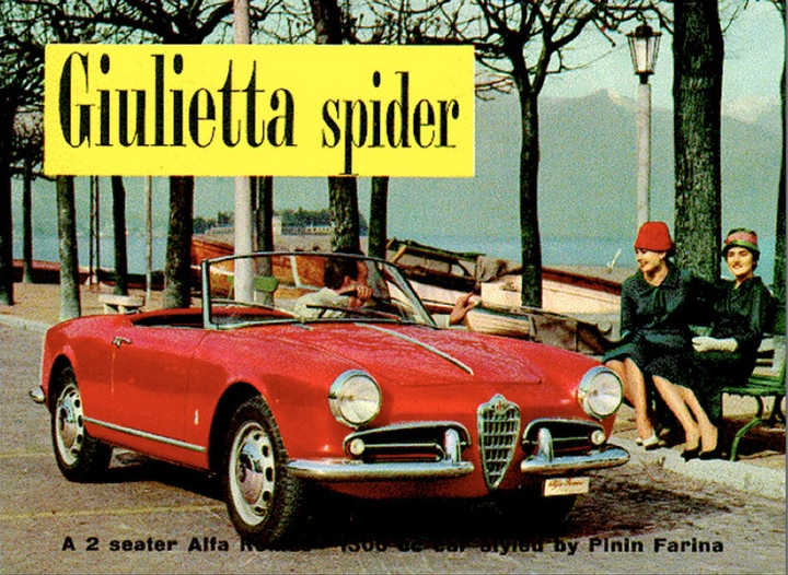 Acheter un cabriolet des annees 1950 Alfa Romeo Giulietta Spider