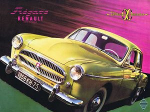 1958 Renault Fregate brochure