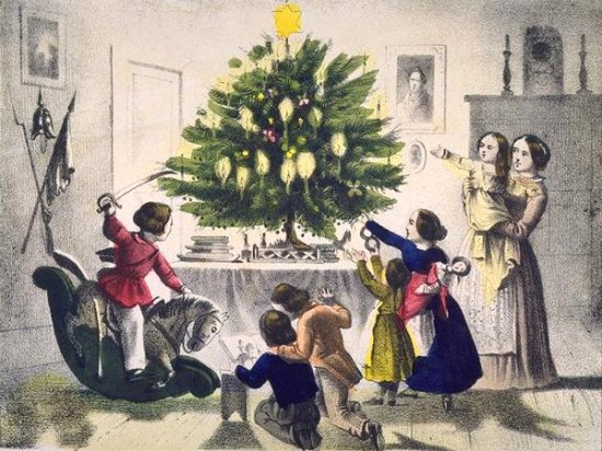 L'histoire du sapin de Noël