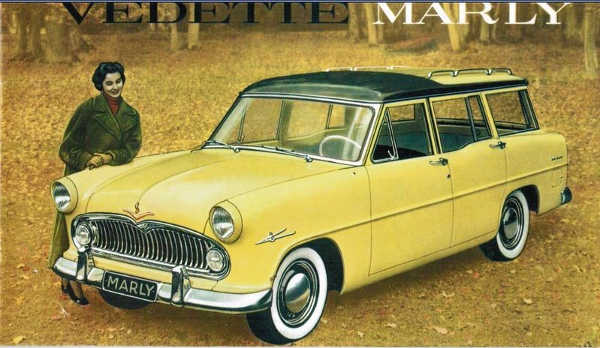 Simca Vedette Marly Guide d'achat de break des annees 60