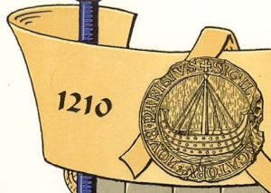 Blason de Paris 1210