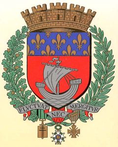 Blason de Paris actuel