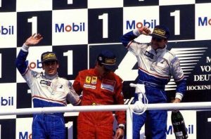 Podium Allemagne 1994 Ligier