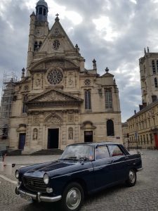 Peugeot 404 eglise saint etienne du mont