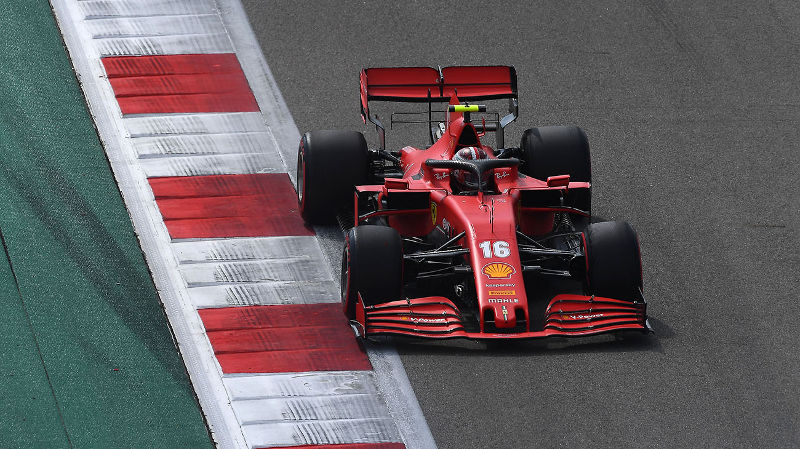 Charles Leclerc Grand Prix Russie 2020