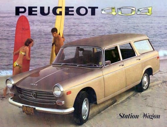 Peugeot 404 Station Wagon USA