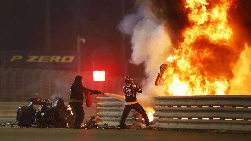 Grosjean Bahrein Grand Prix 2020