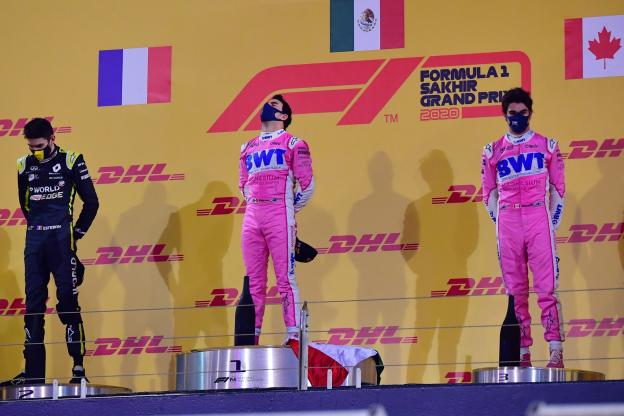podium Grand Prix Sakhir 2020