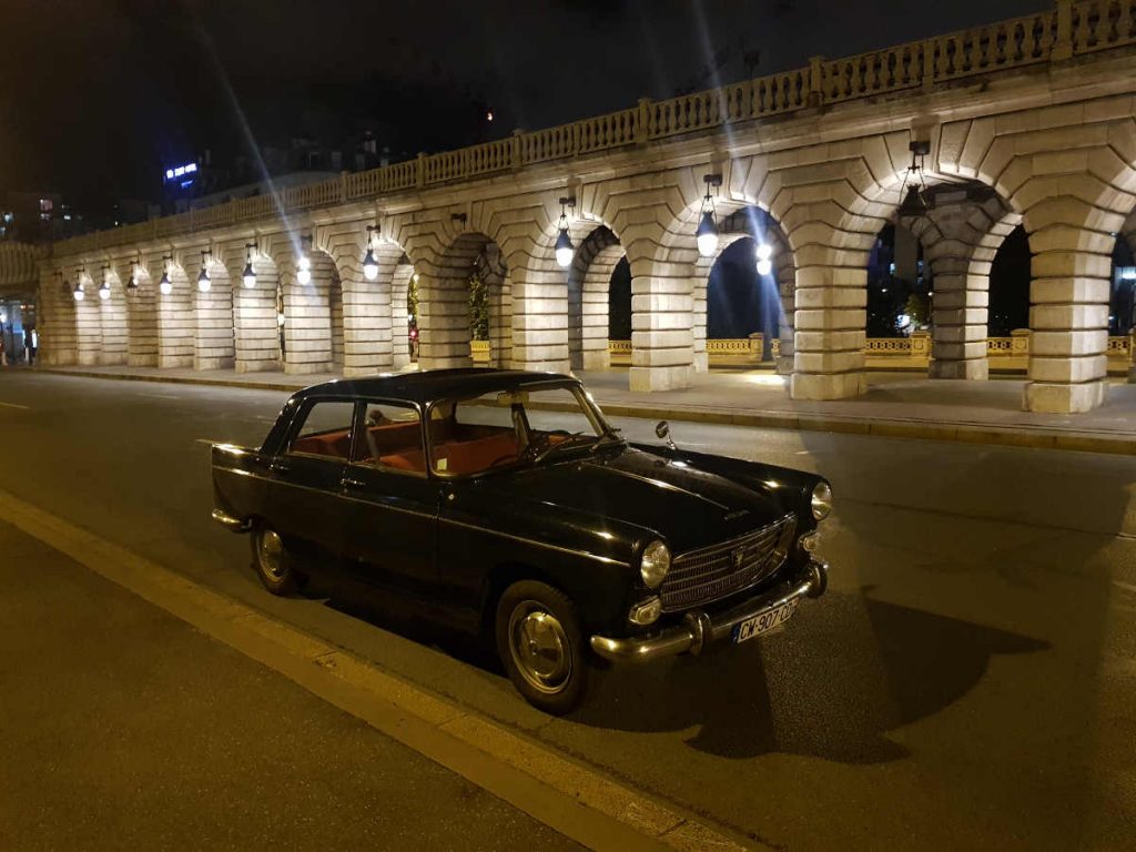 peugeot 404 pont de bercy