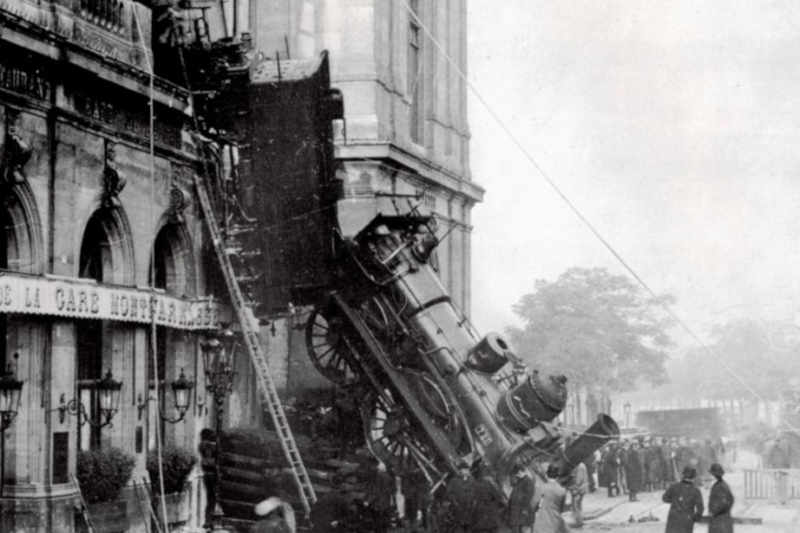 Accident Montparnasse 1895