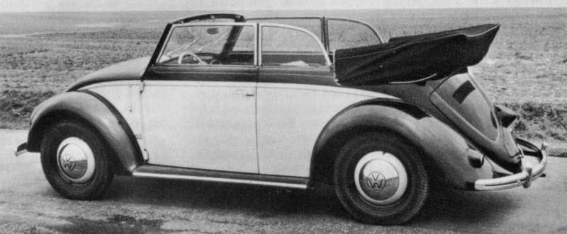 Volkswagen Coccinelle Cabriolet 1949