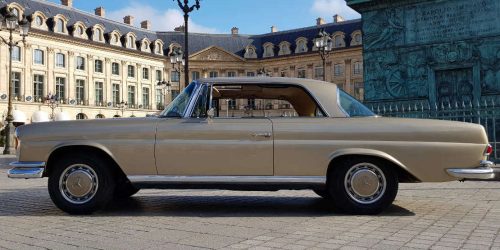 Mercedes 280 SE Coupe sortir a paris