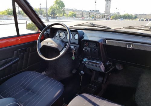 Skoda 120L interieur