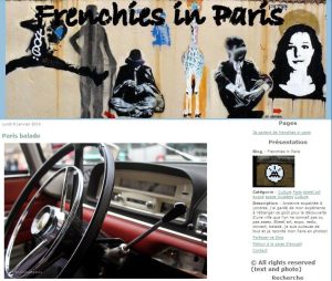article Paris balade frenchies in paris